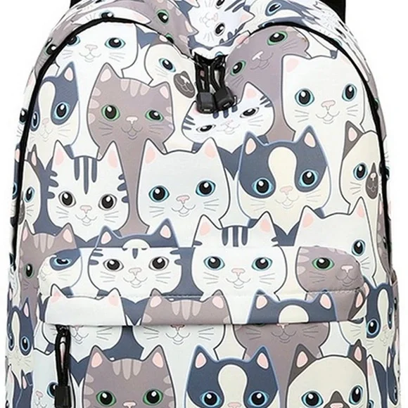 Joymoze Leisure Backpack for Girls Teenage School Backpack Women Backpack Cat Joymoze Leisure Backpack for Girls Teenage School Bag Women  main image 3